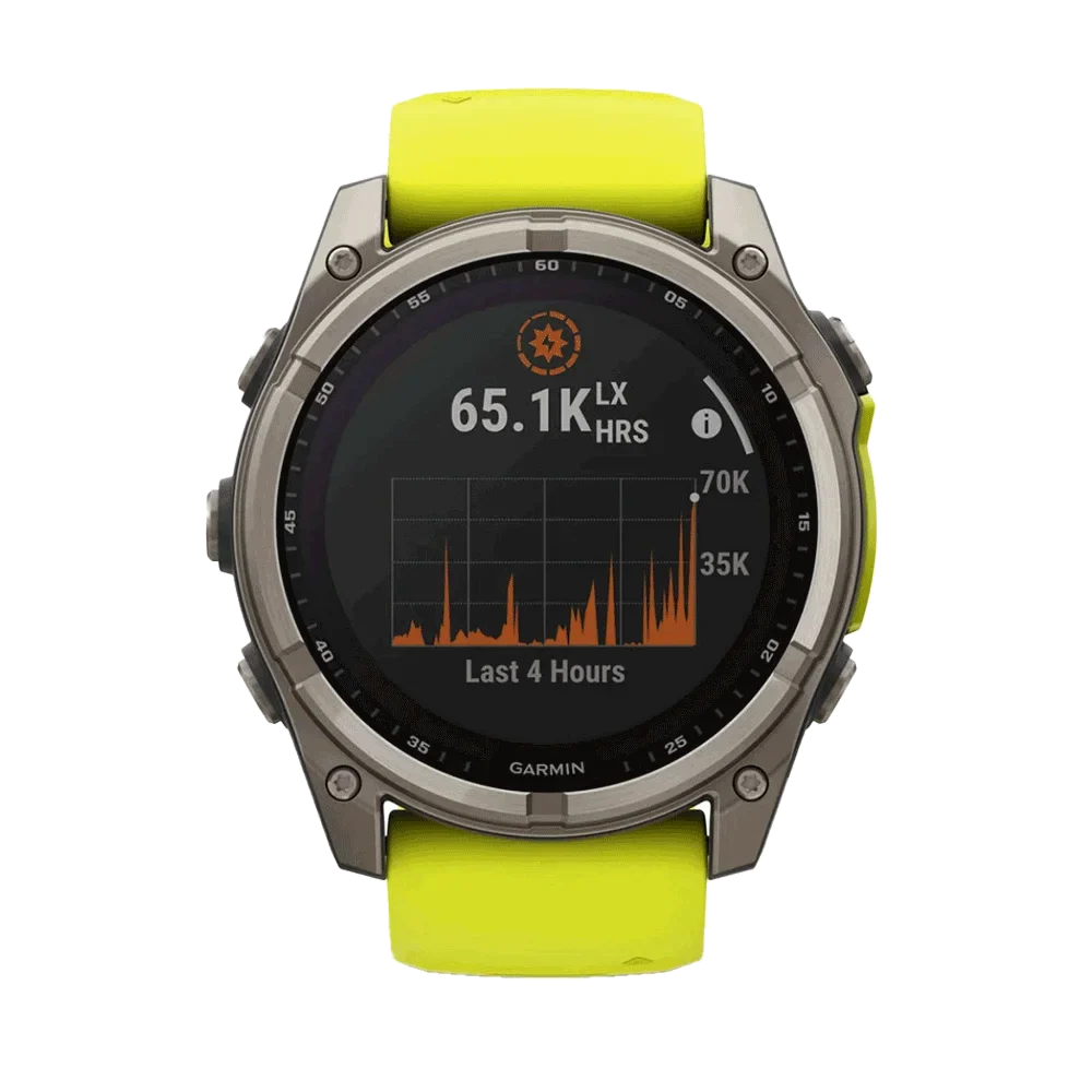 Garmin Fēnix® 8 - Solar Saphire - 51 MM (Yellow)