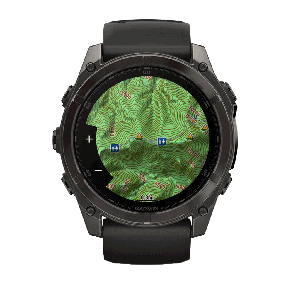 Garmin Fēnix® 8 - Solar Saphire - 51 MM (Carbon Gray)