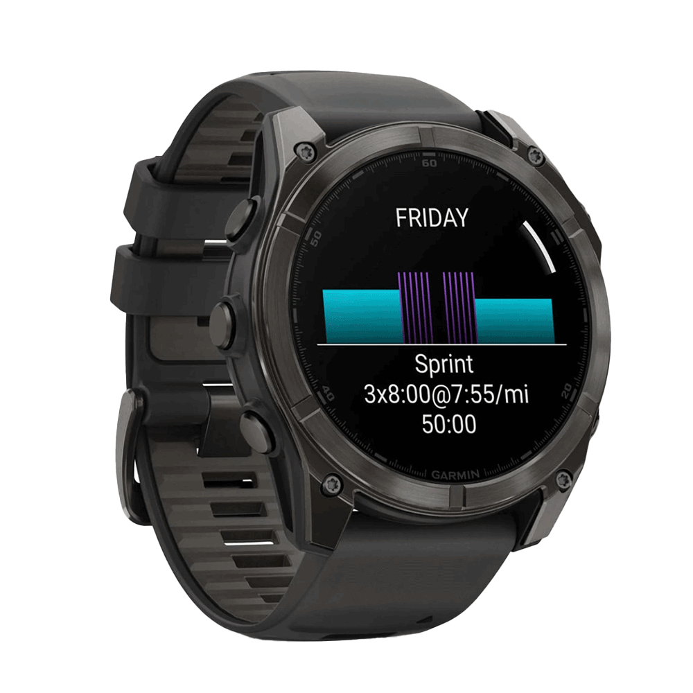 Garmin Fēnix® 8 - Solar Saphire - 51 MM (Carbon Gray)