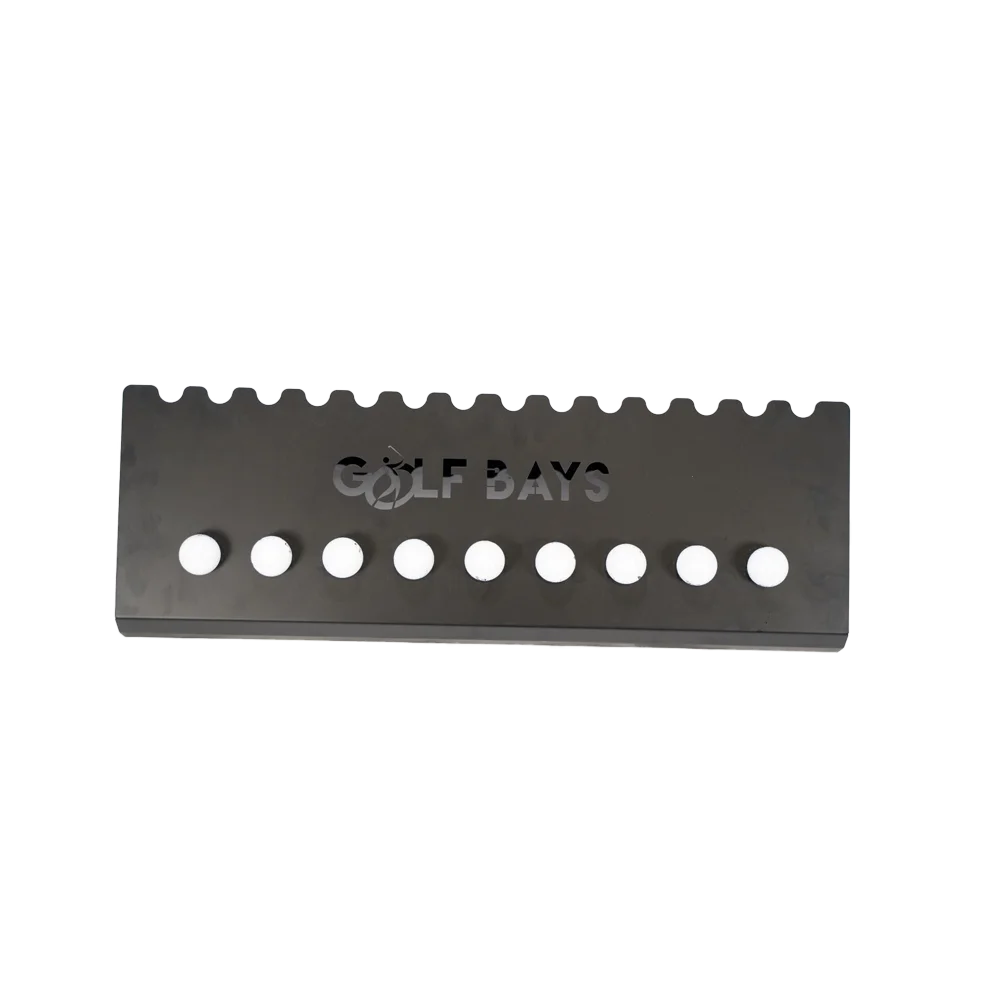 GolfBays Club Display Rack, Holds 14 Clubs & 9 Golf Balls , Indoor Golf Storage
