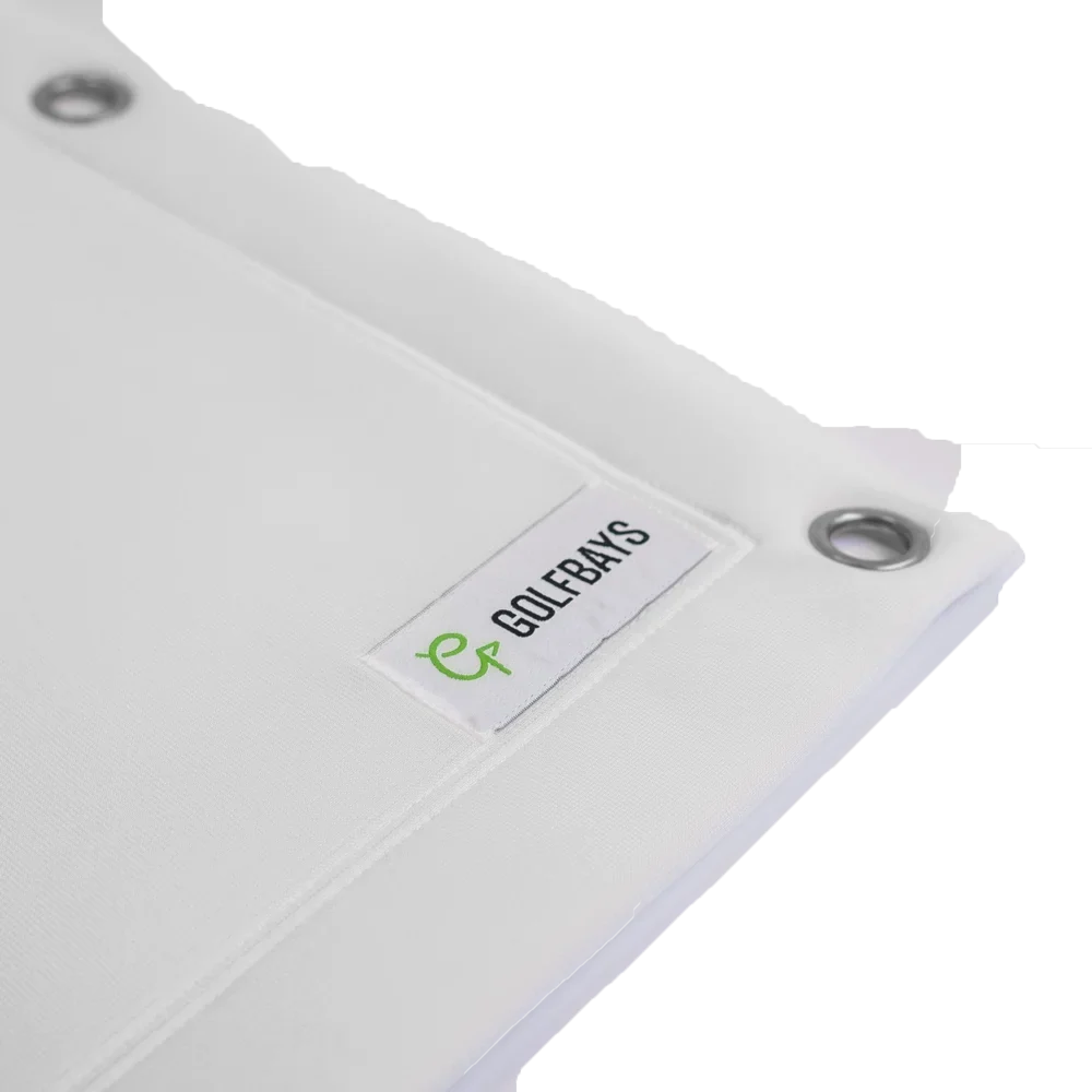 GolfBays Pro+ Golf Simulator Impact Screen White color