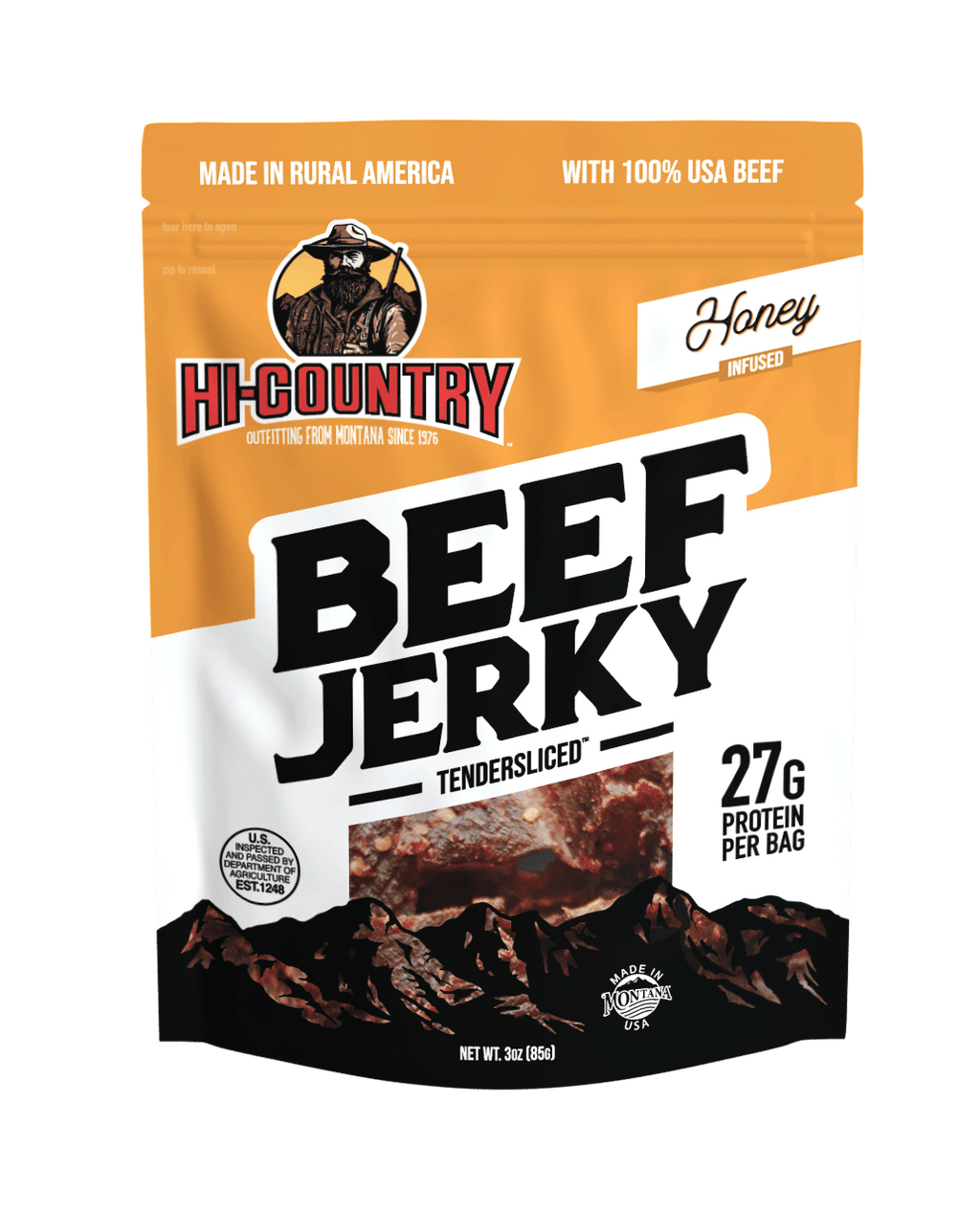 Honey Infused Beef Jerky