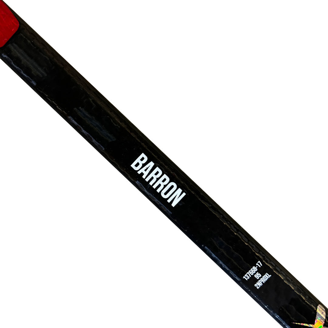 Justin Barron Used Pro Stock - Bauer Nexus 2N Pro XL (NHL)
