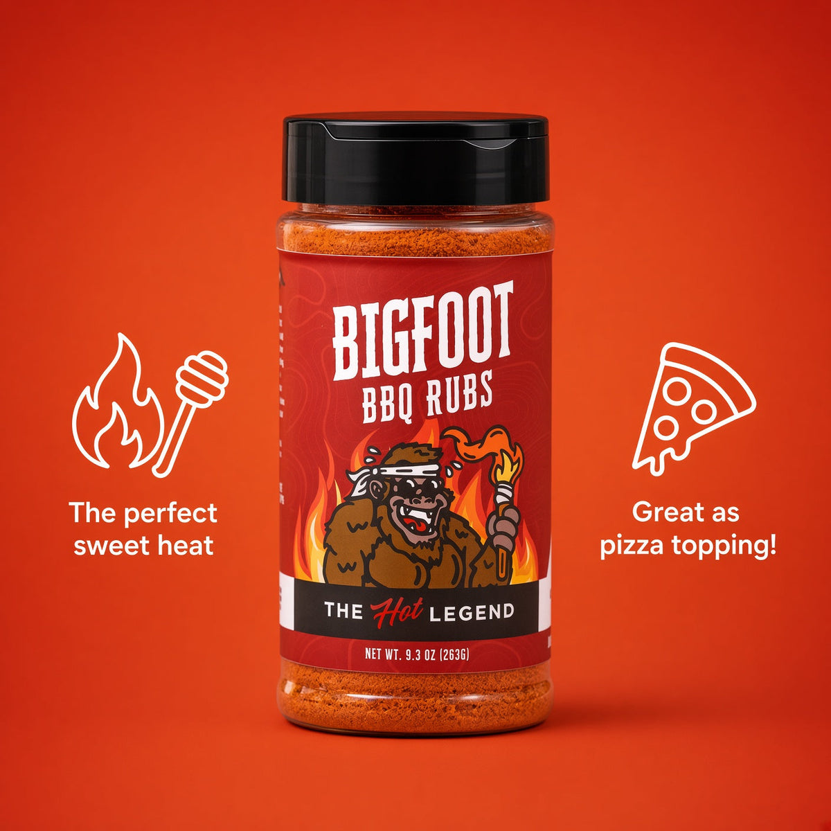 The "Hot" Legend BBQ Rub