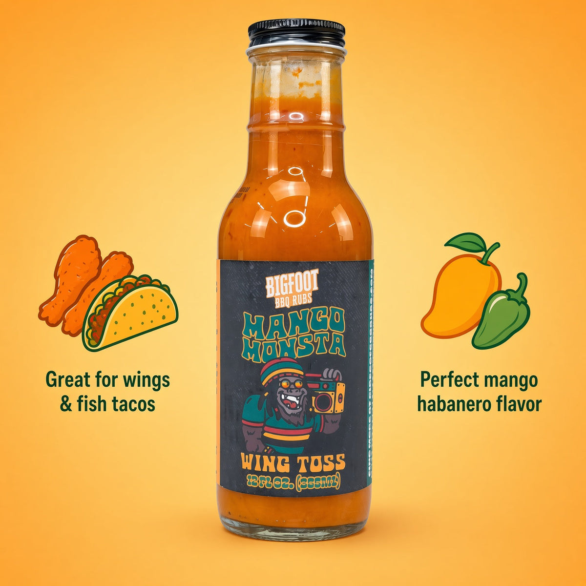 Mango Monsta Wing Toss