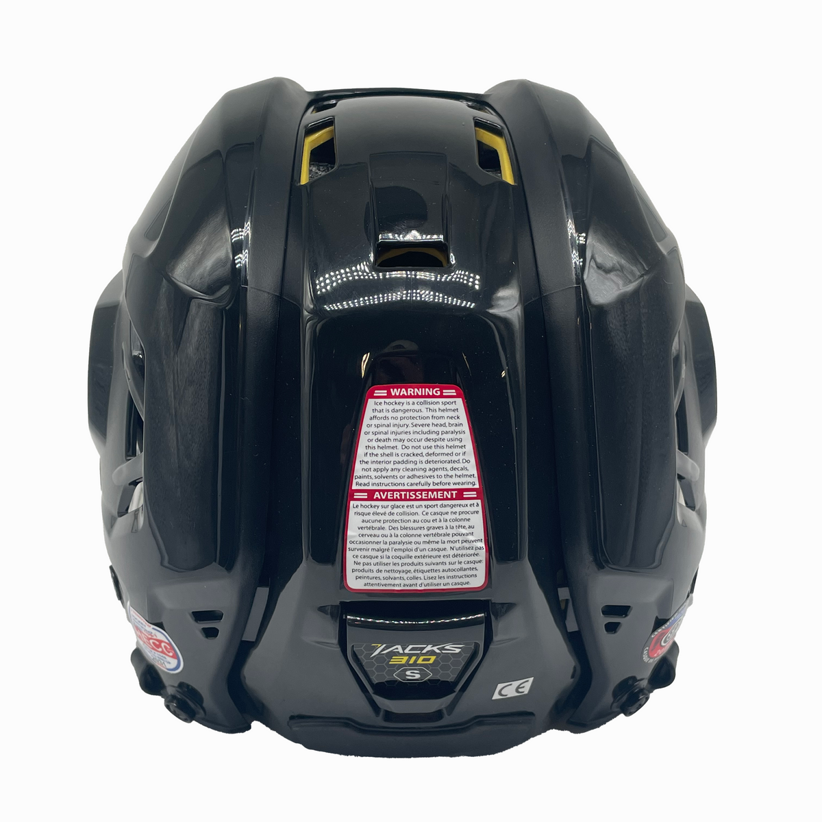 CCM Tacks 310 - Hockey Helmet With Cage (Black)