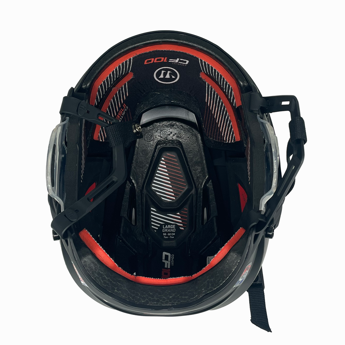 Warrior Covert CF 100 - Hockey Helmet (Matte Black)
