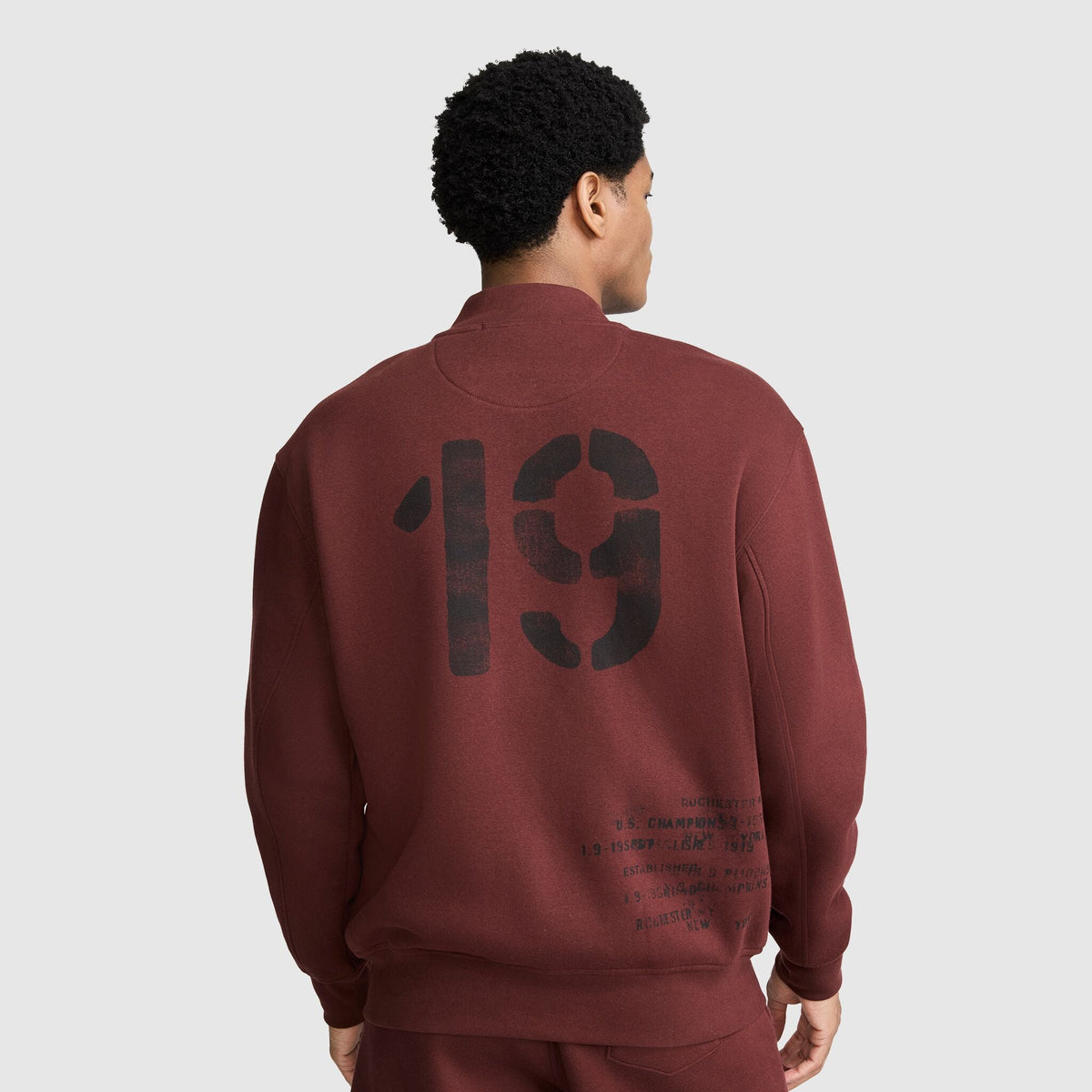 Fleece Baseball Jacket