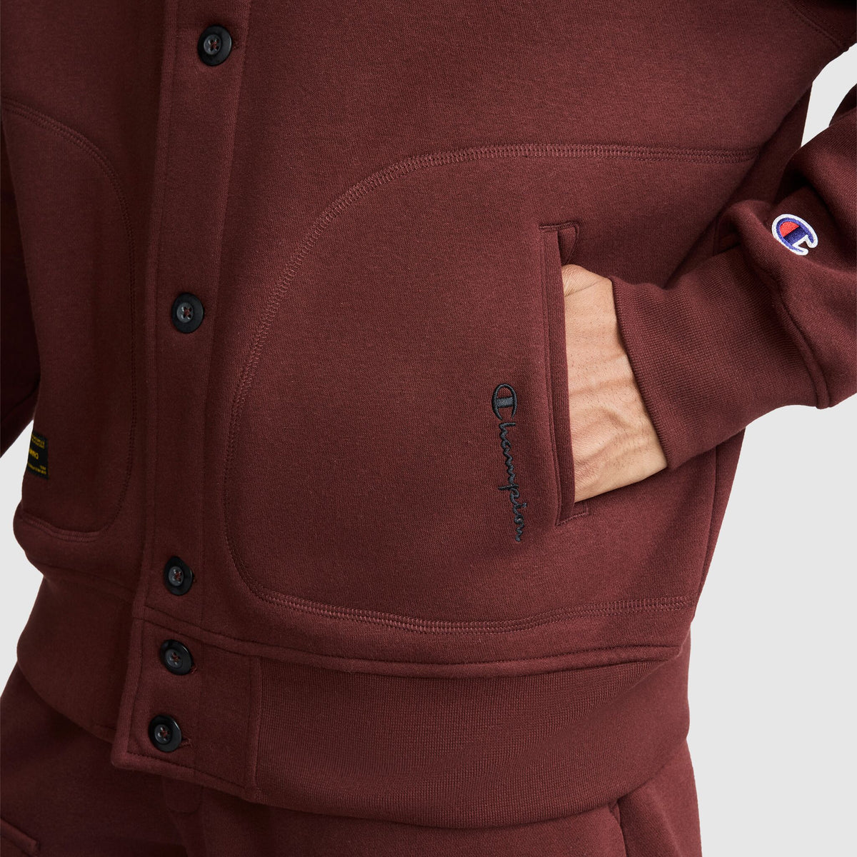 Fleece Baseball Jacket