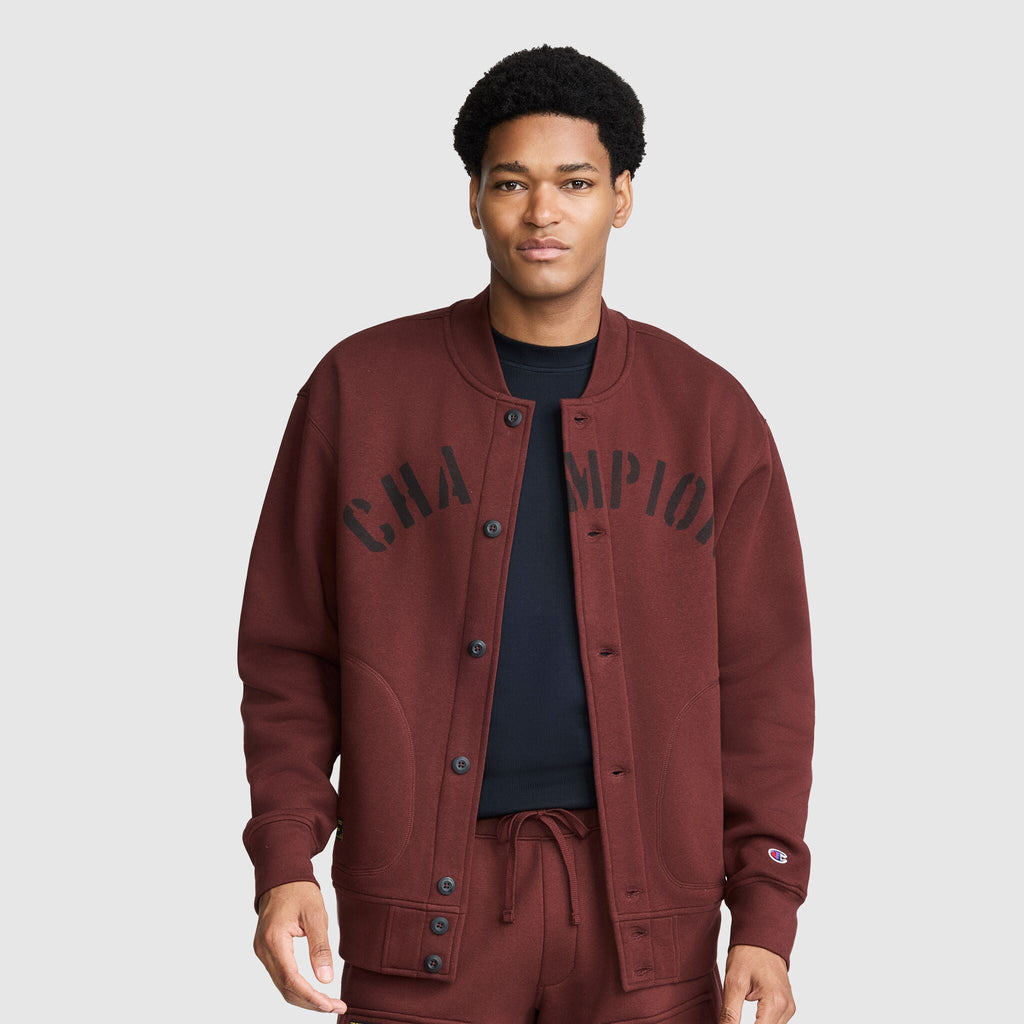 Fleece Baseball Jacket