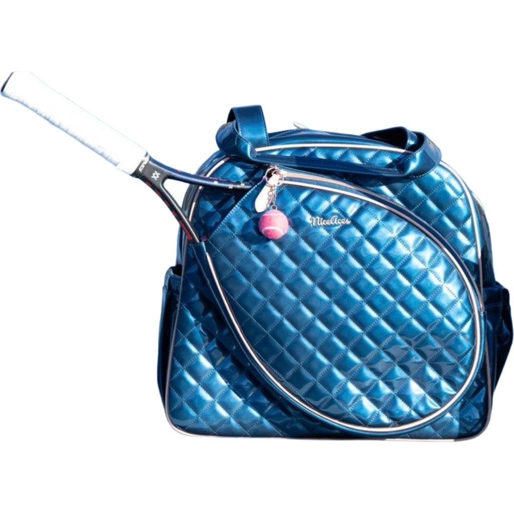 NiceAces Jacqueline Tennis Tote (Imperial Blue)