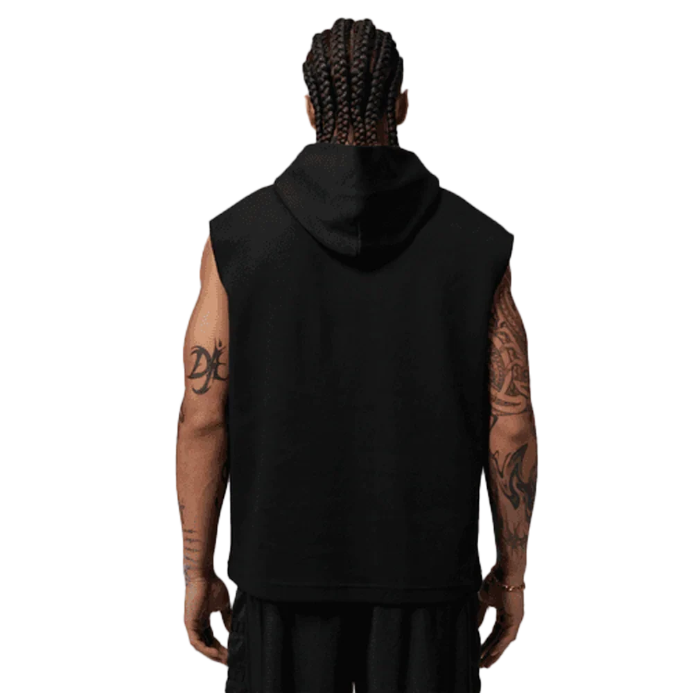 Jordan Men's Sport Hoop Fleece Dri-Fit Sleeveless Pullover Hoodie