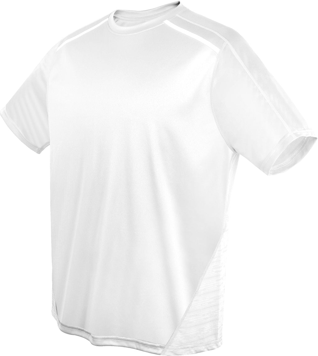 DUC Men's Racer Performance Tennis Crew (White)