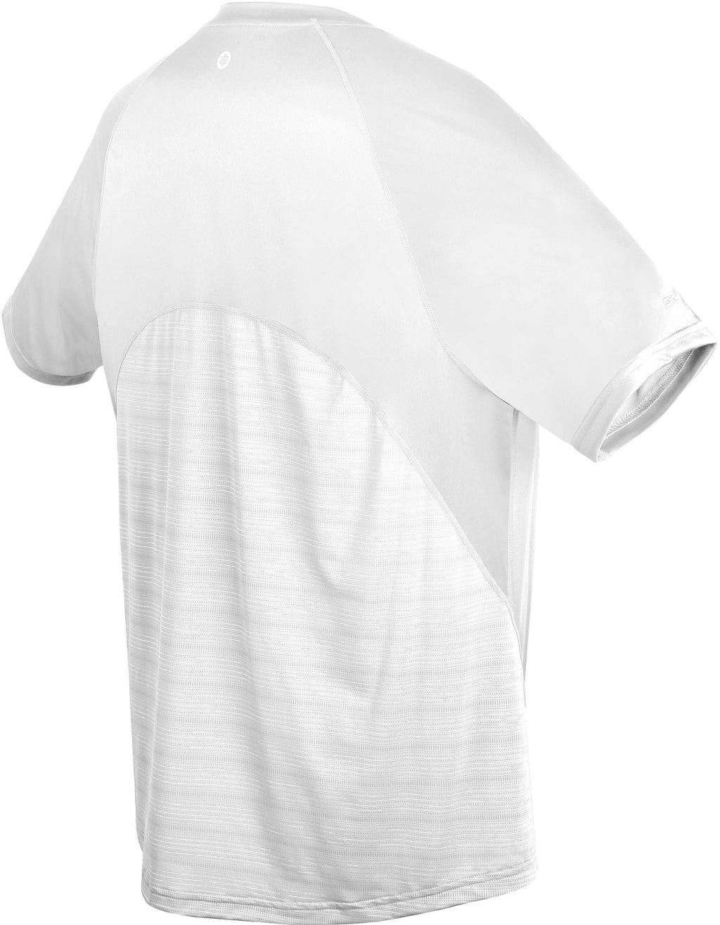 DUC Men's Racer Performance Tennis Crew (White)