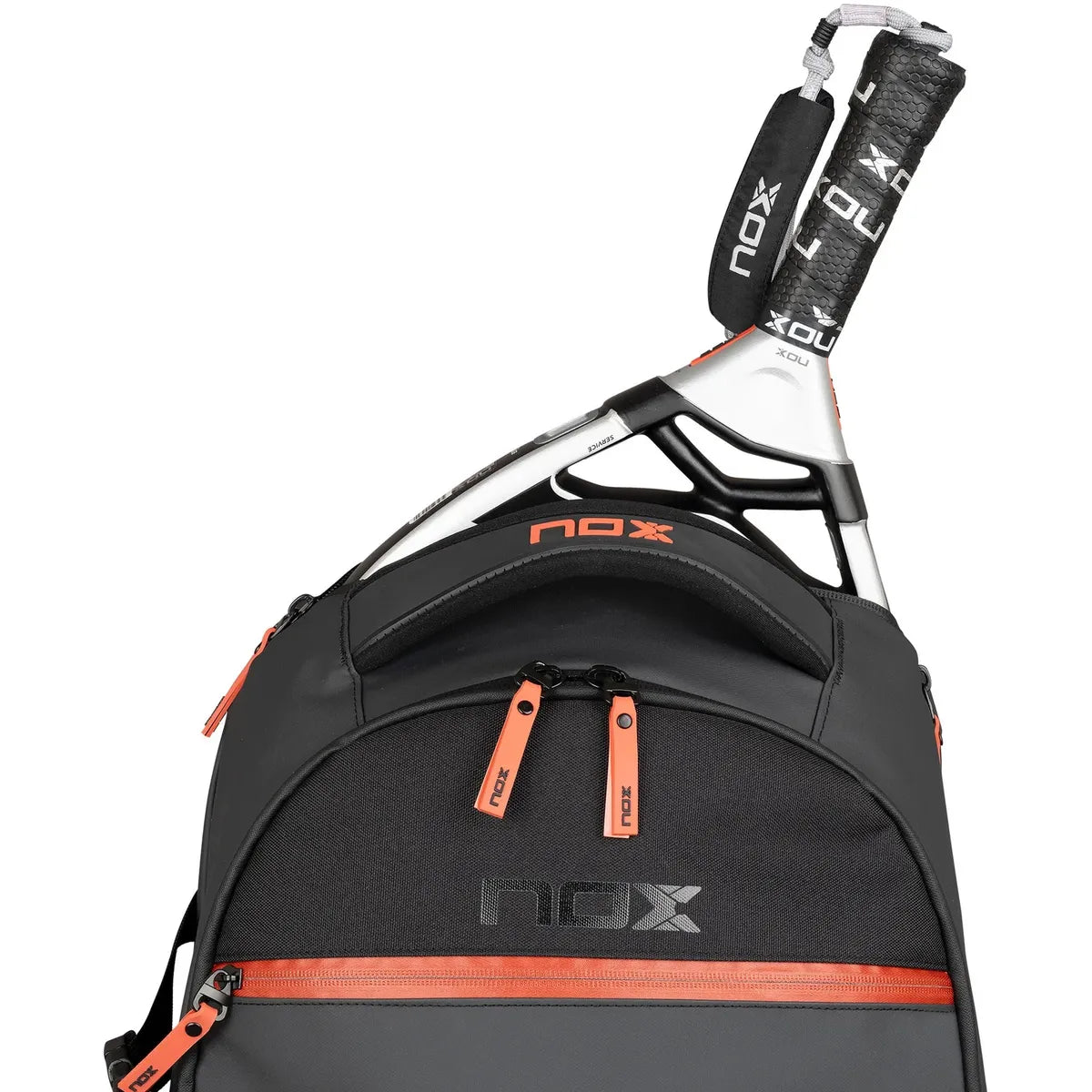 Nox Luxury Open Series Backpack(Black/Red)