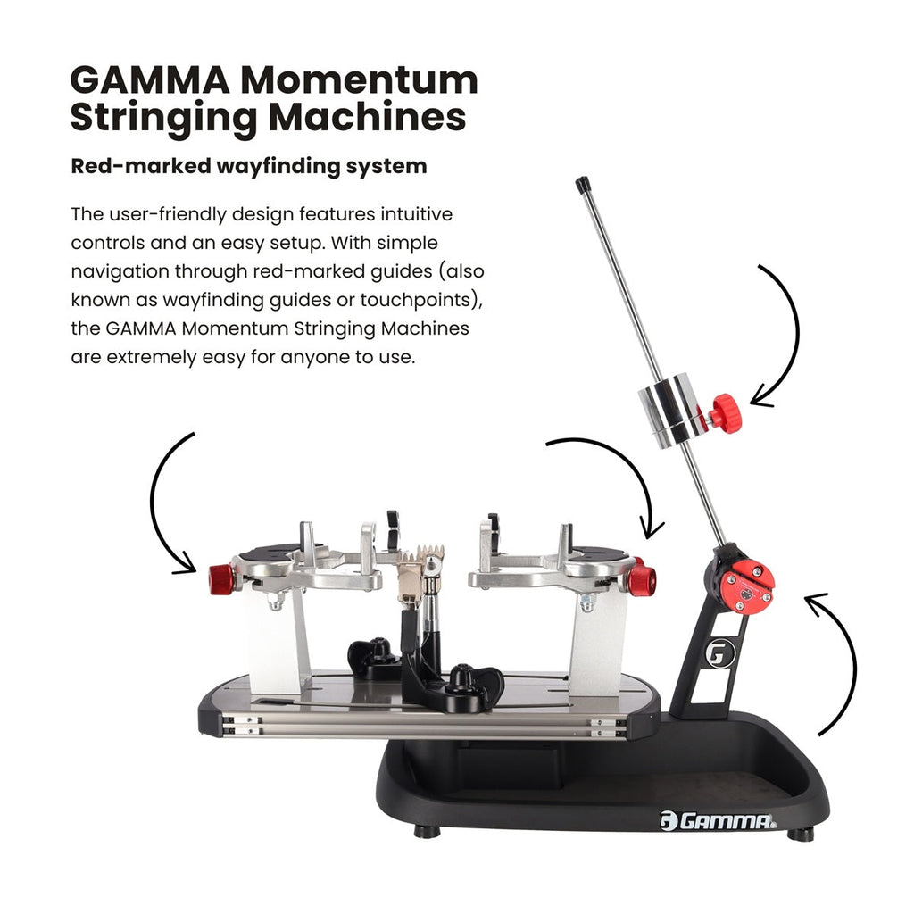 GAMMA Momentum 6 Drop Weight Stringing Machine