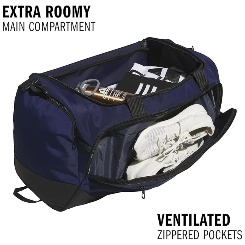 Adidas Defender 5 Medium Duffel Bag (Navy Blue)