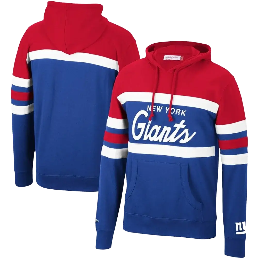 New York Giants Mitchell & Ness Head Coach Hoodie
