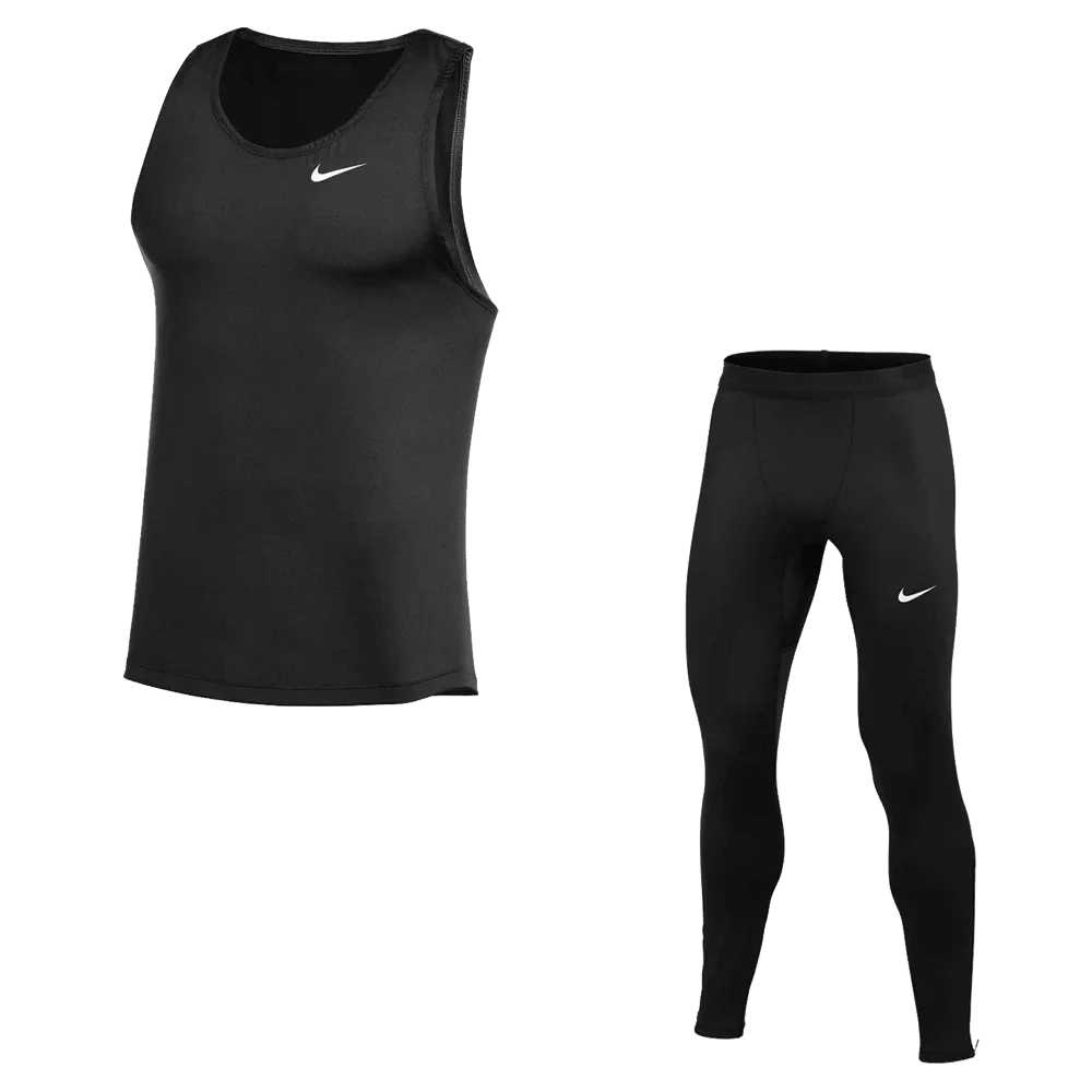Nike Men's Dri-Fit Stock Set - Muscle Tank and Tight