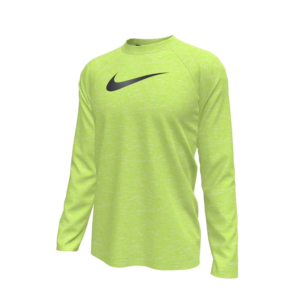 Nike Swim Boys Hydroguard Essential Big Kids Dri-FIT UV Long Sleeve Top