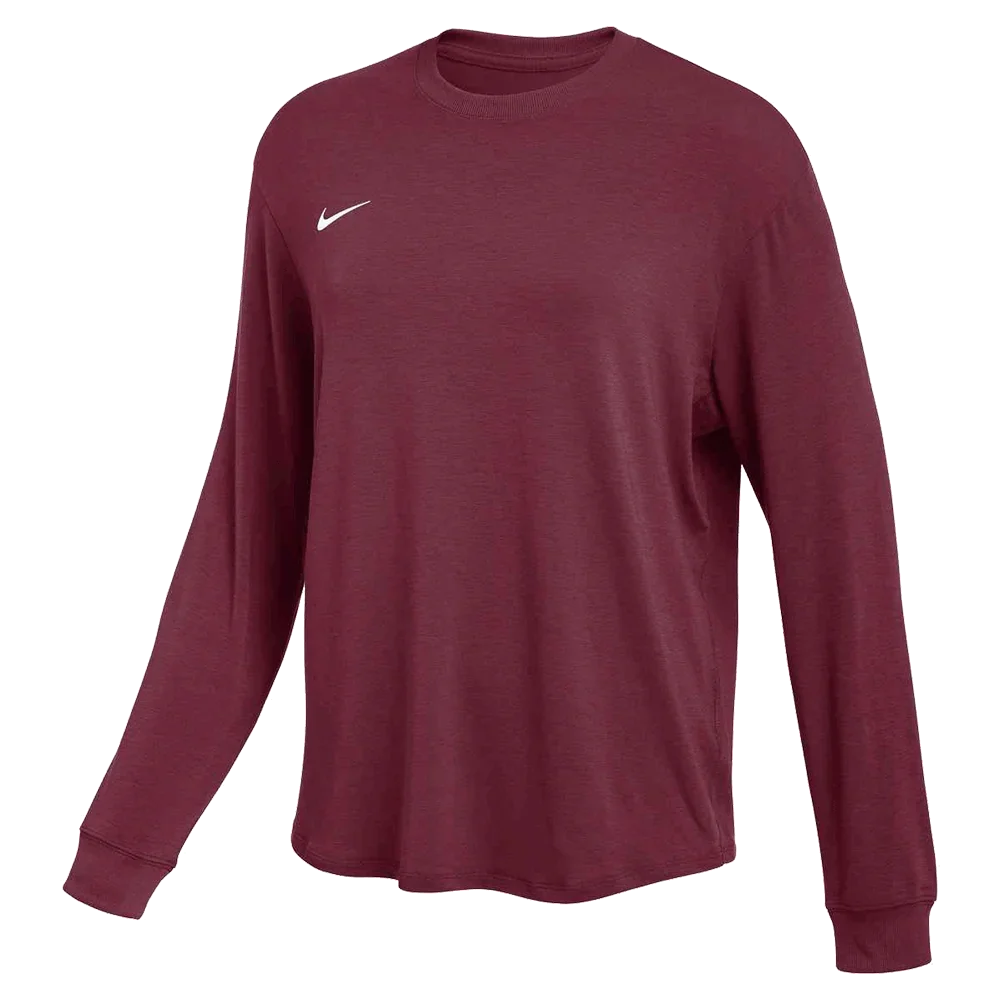 Nike Women's Team One Relaxed Top LS