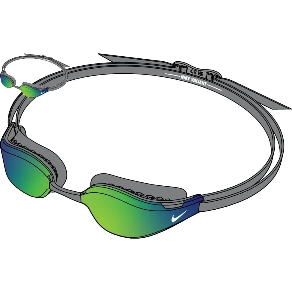 Nike Swim Unisex Valiant Mirrored Goggles