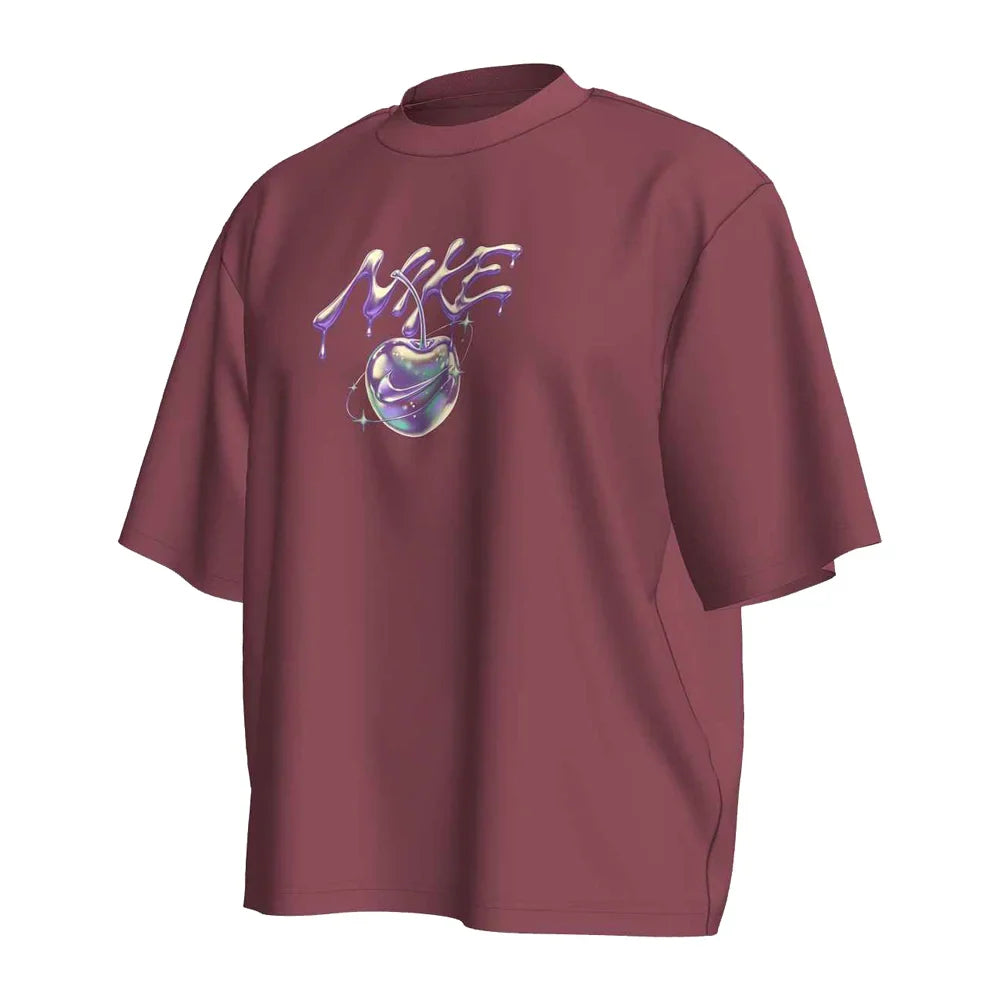 Nike Women's Sportswear Short-Sleeve Cherry Boxy