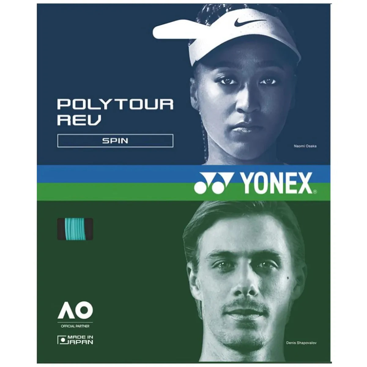 Yonex PolyTour Rev 120 Tennis String (Set)