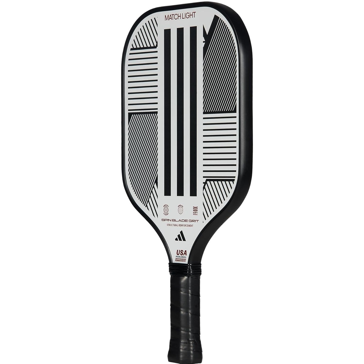Adidas Match Light Pickleball Paddle (White)