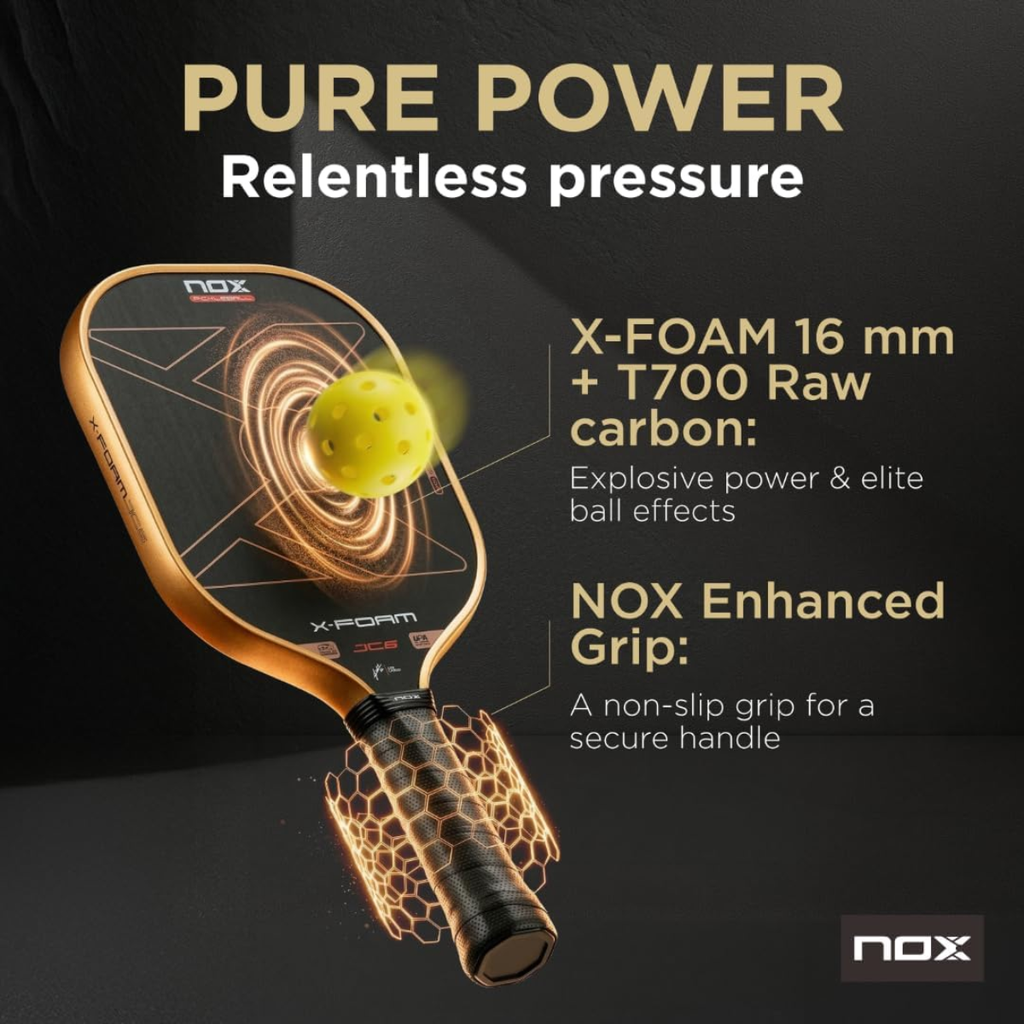Nox X-Foam JC6 Pickleball Paddle