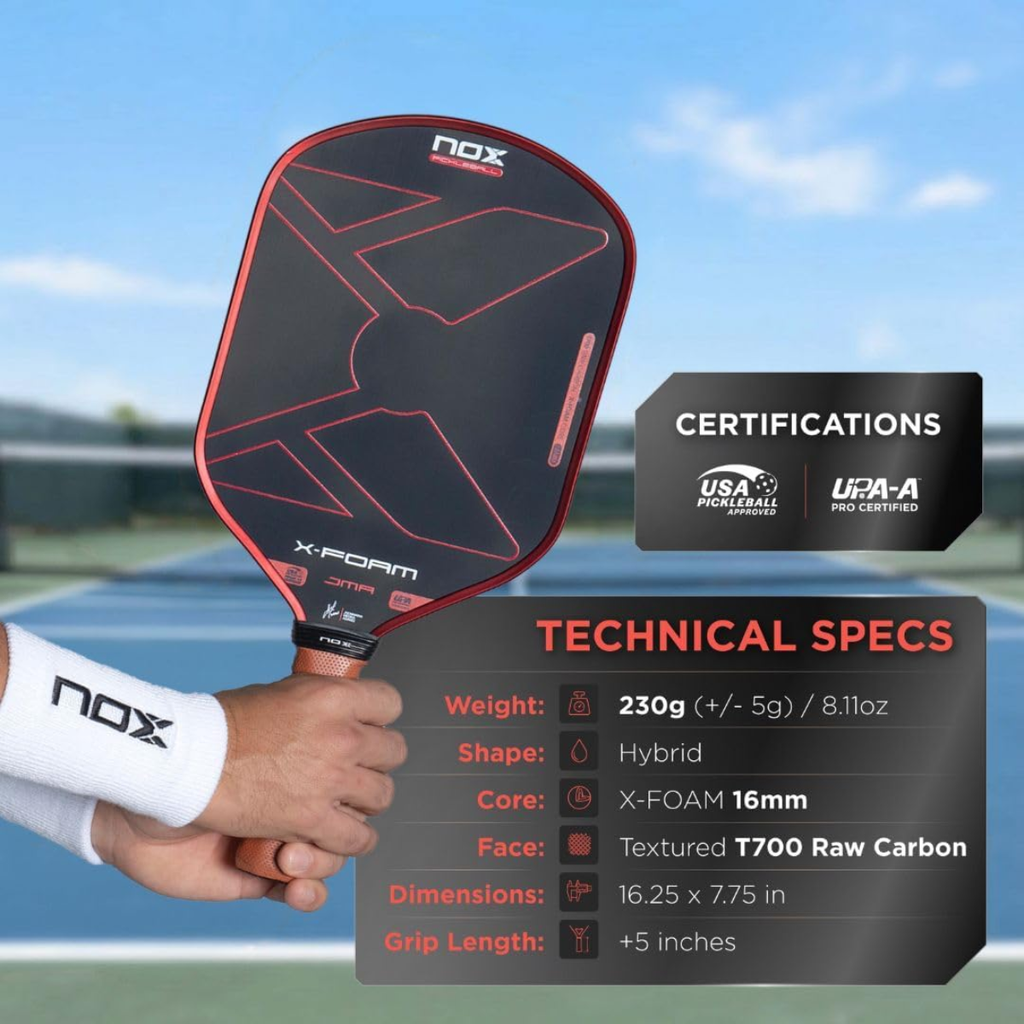 Nox X-Foam JMA Pickleball Paddle