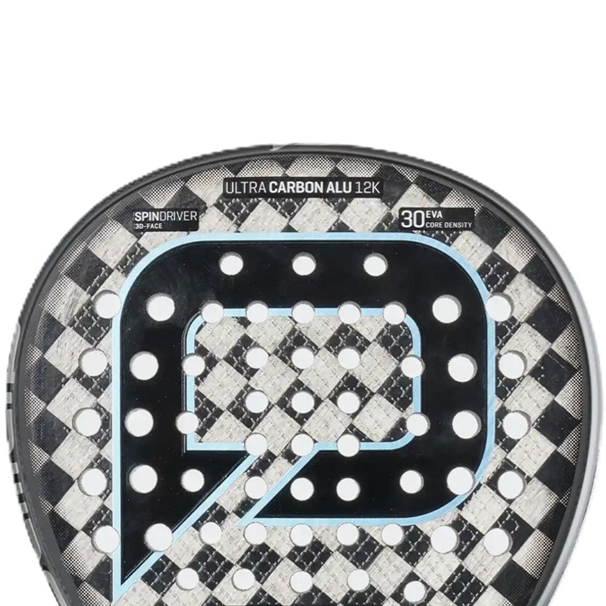 Pallap Control Velocity Star 01 Padel Racket (Silver/Carbon)