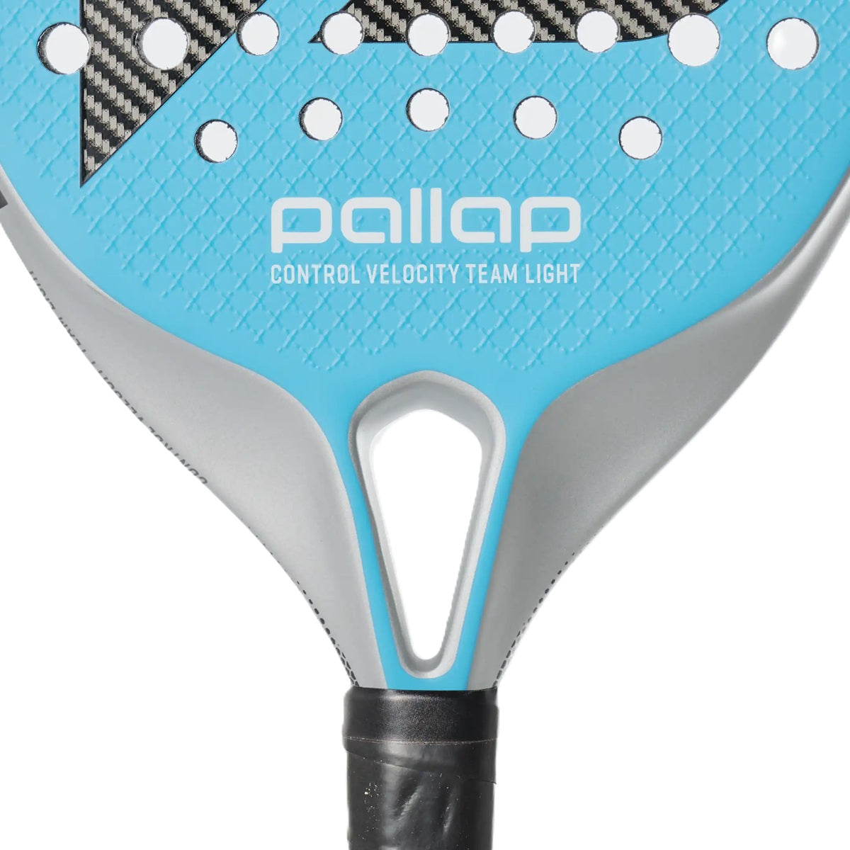 Pallap Control Velocity Team Light 01 Padel Racket (Silver/Blue)