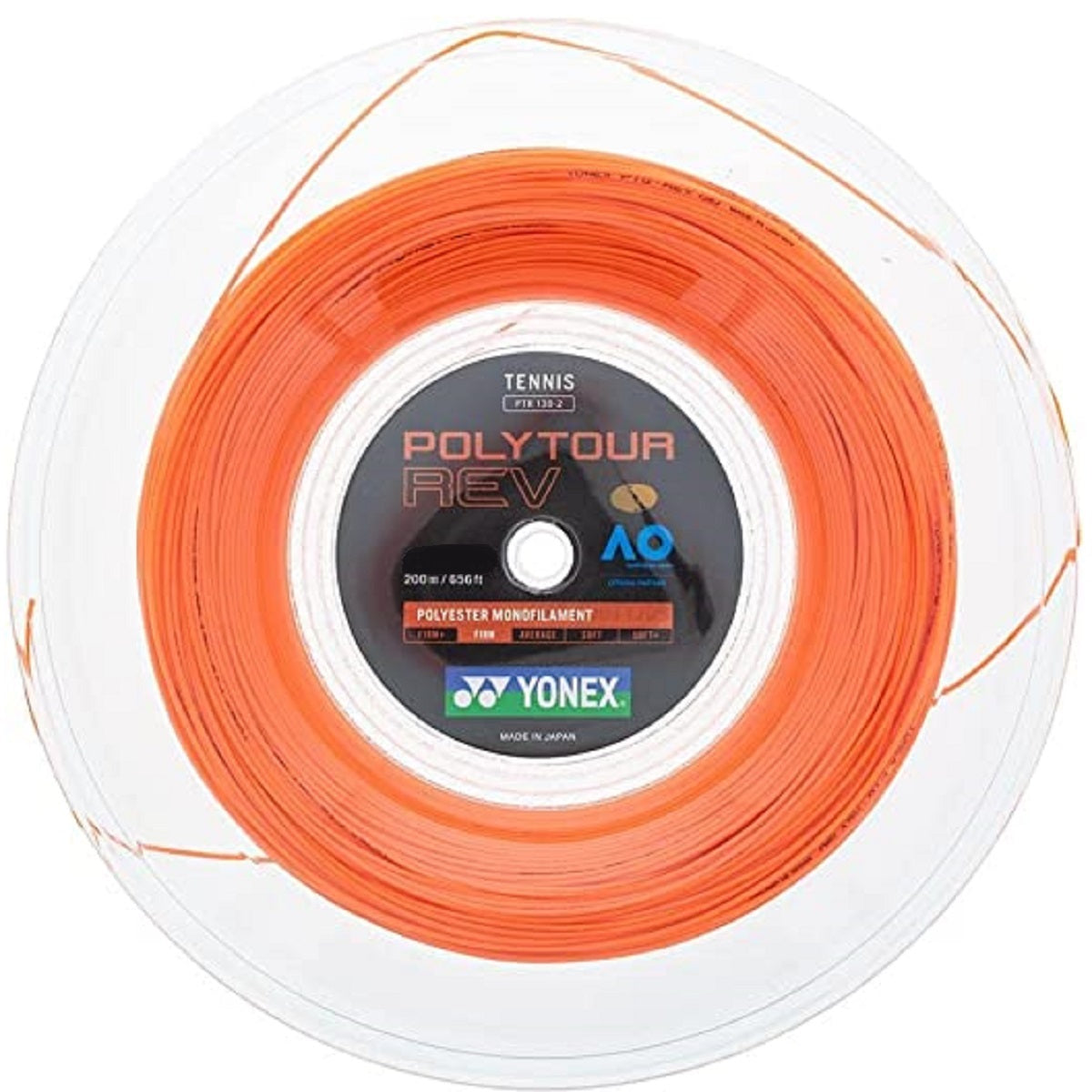 Yonex PolyTour Rev 16L Tennis String (Reel)