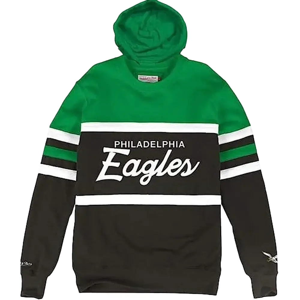 Philadelphia Eagles Mitchell & Ness Head Coach Hoodie