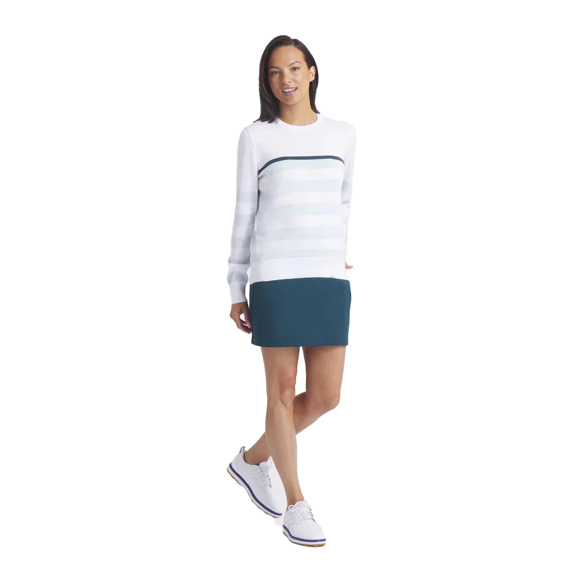 Puma Golf Women's Resort Stripe Sweater