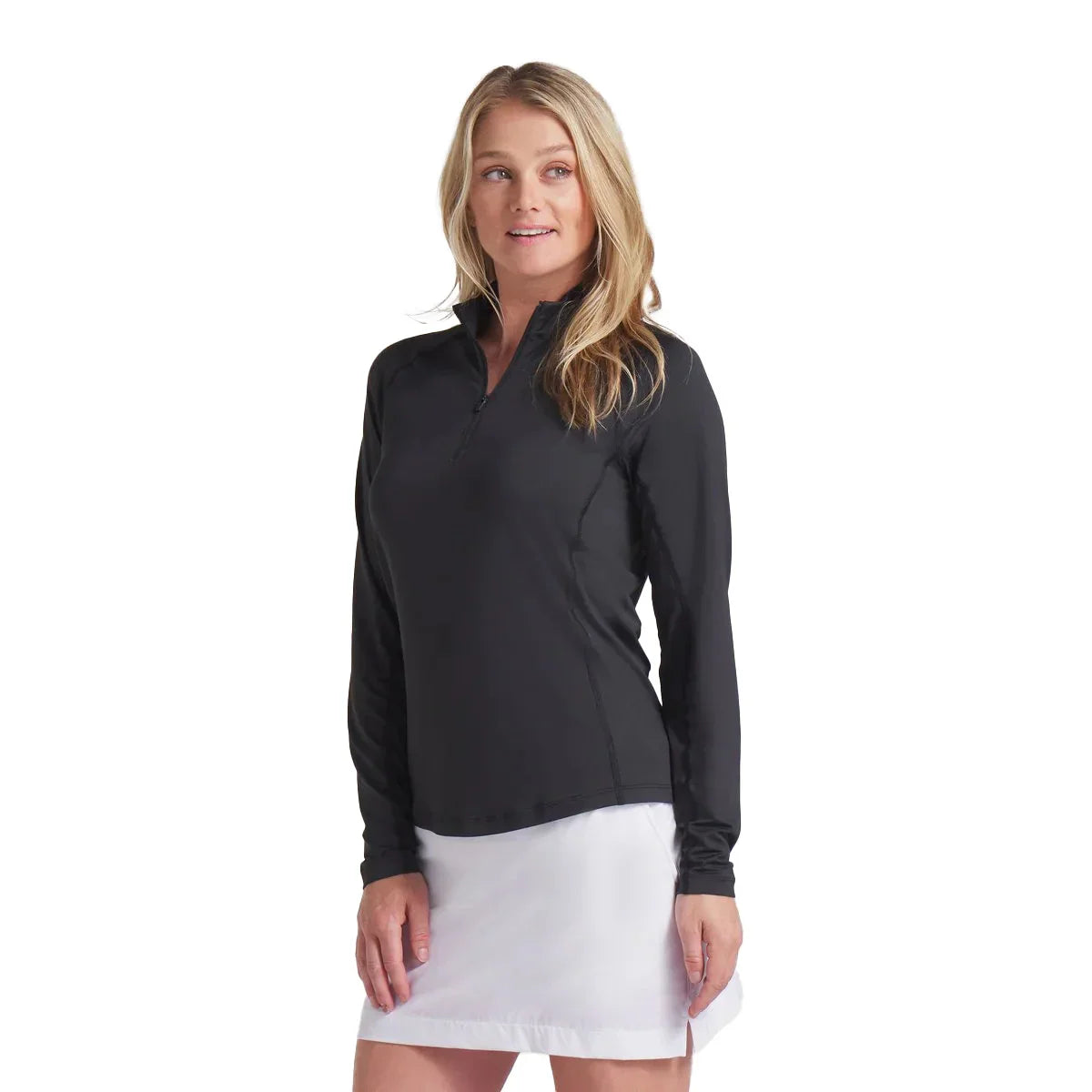 Puma Golf Women's YouV Brrr Solid Golf 1/4 Zip