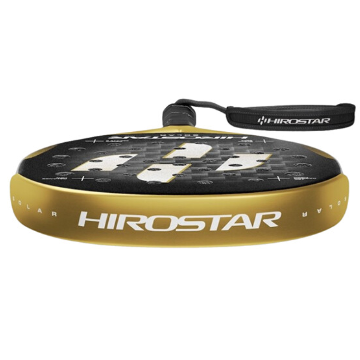 Hirostar Solar Padel Racket - Soft Black EVA Core