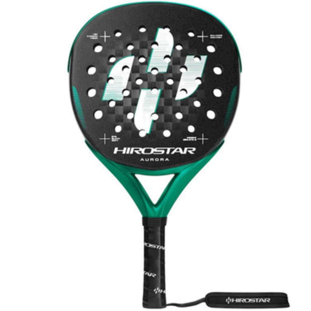 Hirostar Aurora Padel Racket - 3k Carbon Frame