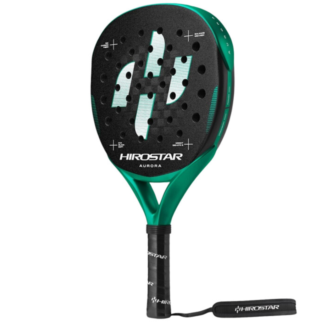 Hirostar Aurora Padel Racket - 3k Carbon Frame