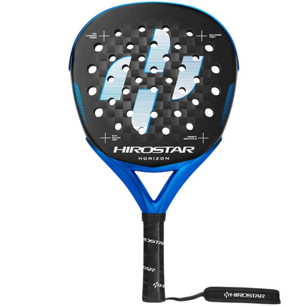 Hirostar Horizon Padel Racket - Hard Black EVA Core