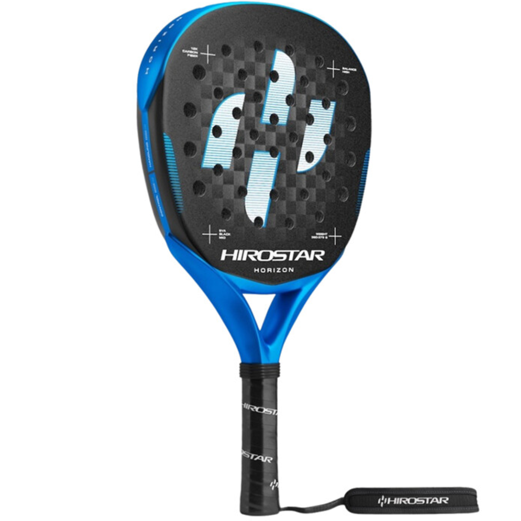 Hirostar Horizon Padel Racket - Hard Black EVA Core