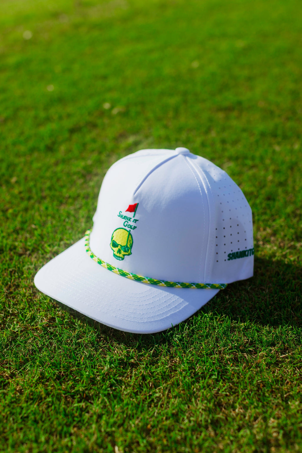 The White Georgia Skull Hat