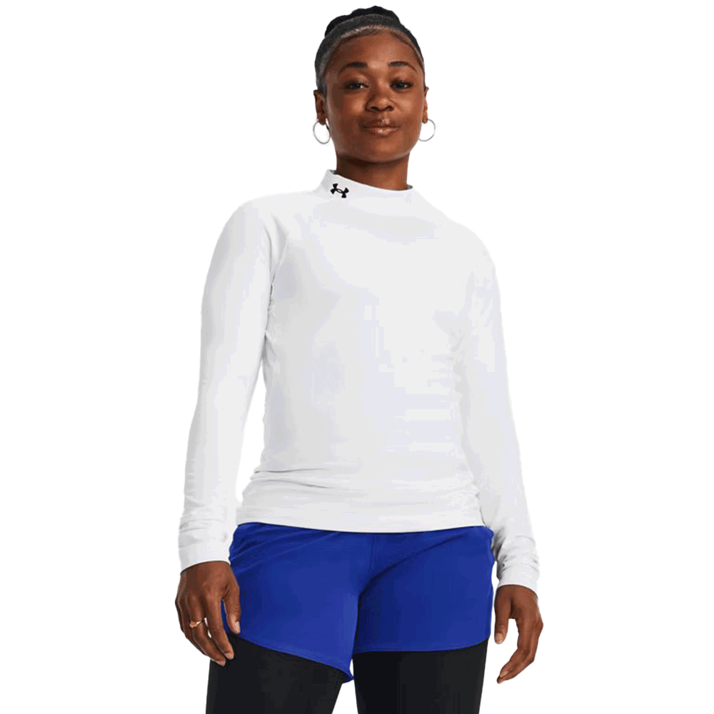 UA Women's ColdGear® Mock Neck Long Sleeve