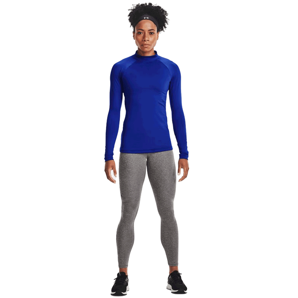 UA Women's ColdGear® Mock Neck Long Sleeve