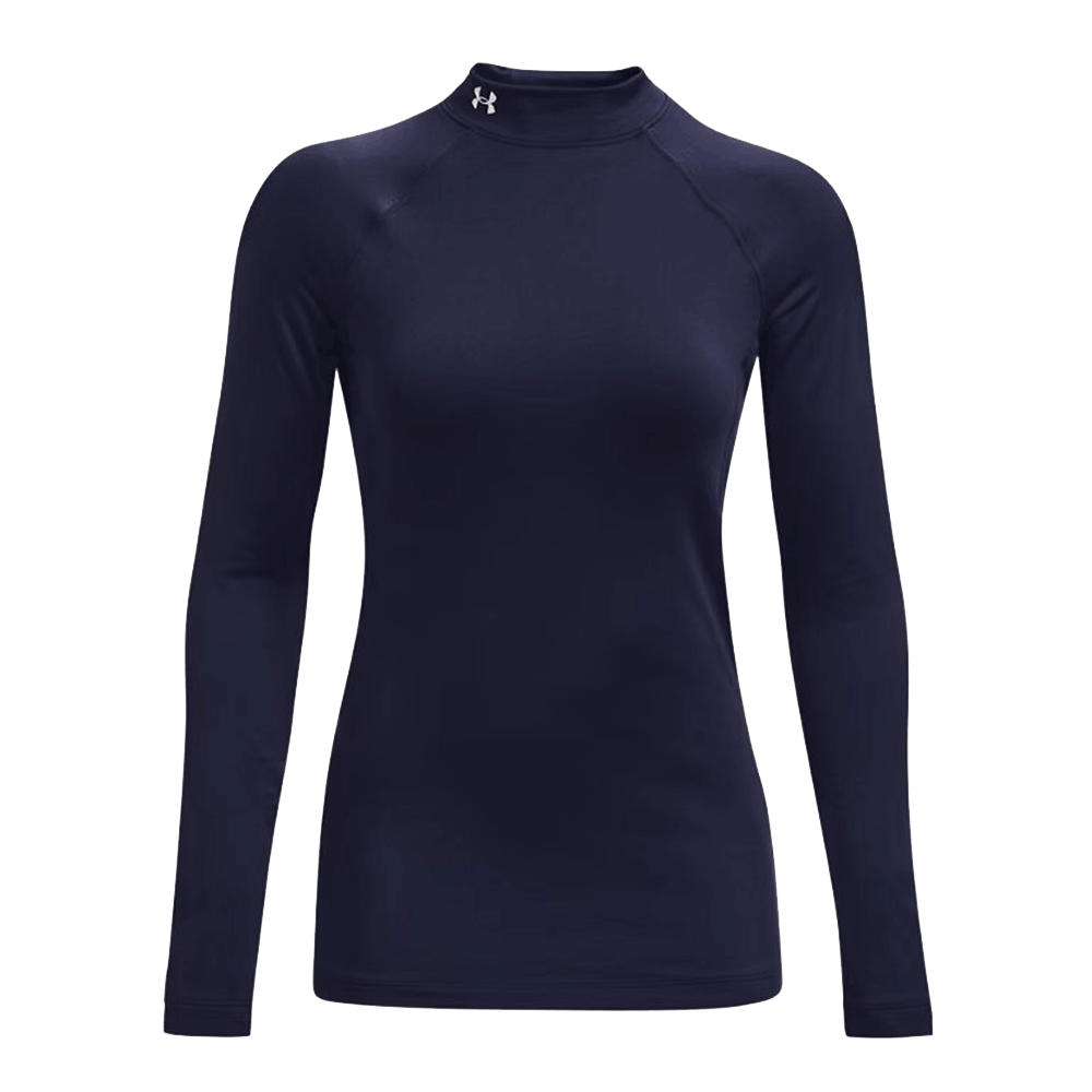 UA Women's ColdGear® Mock Neck Long Sleeve