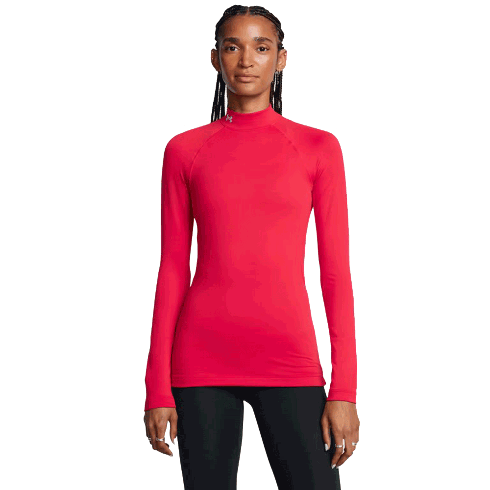UA Women's ColdGear® Mock Neck Long Sleeve