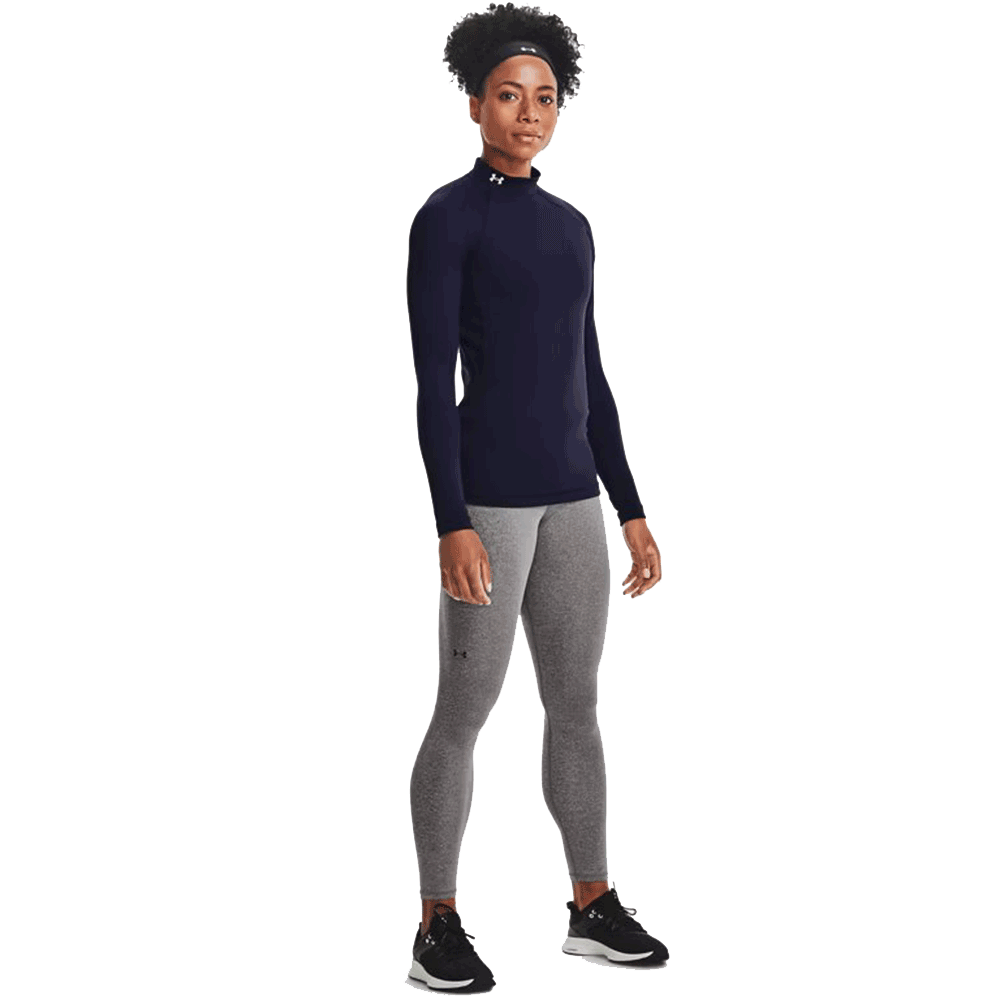 UA Women's ColdGear® Mock Neck Long Sleeve