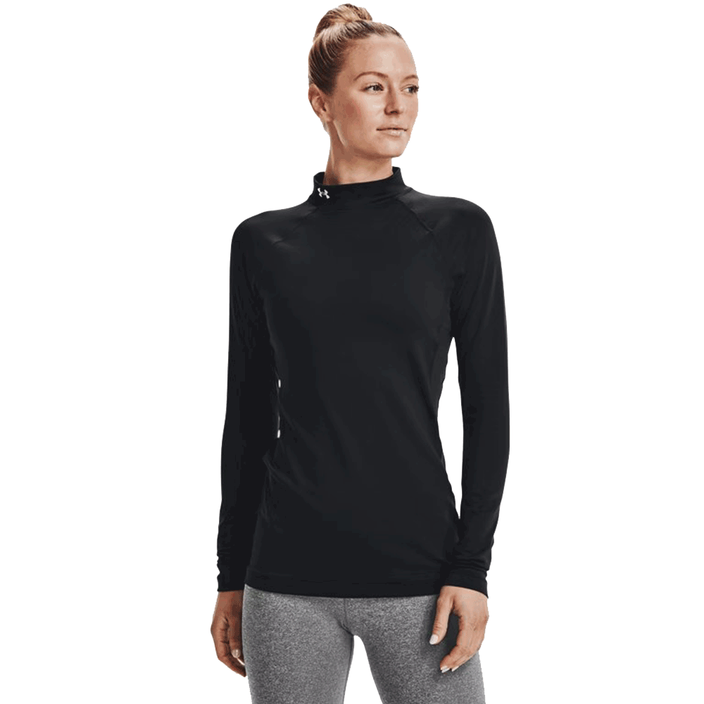 UA Women's ColdGear® Mock Neck Long Sleeve
