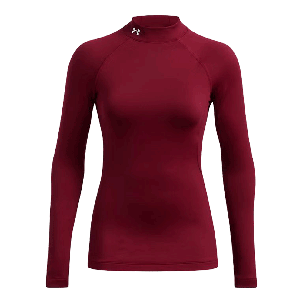 UA Women's ColdGear® Mock Neck Long Sleeve